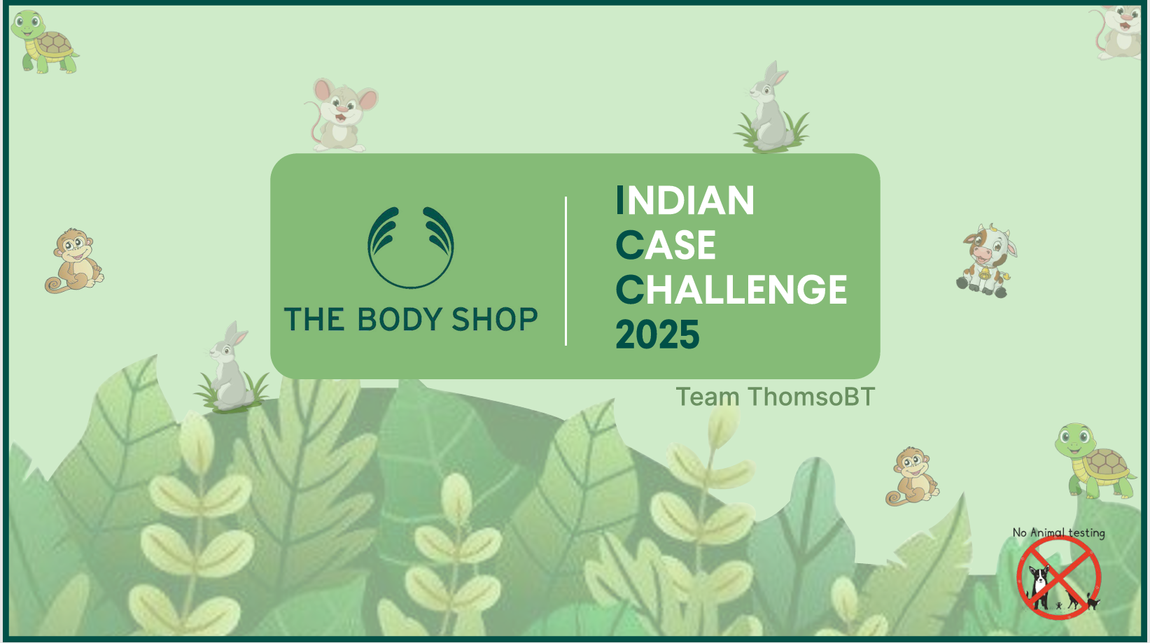 The Body Shop Growth Strategy cover page